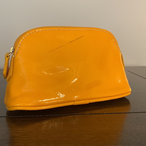 Small Yellow Dooney & Bourke Accessories Pouch - Picture 4 of 8